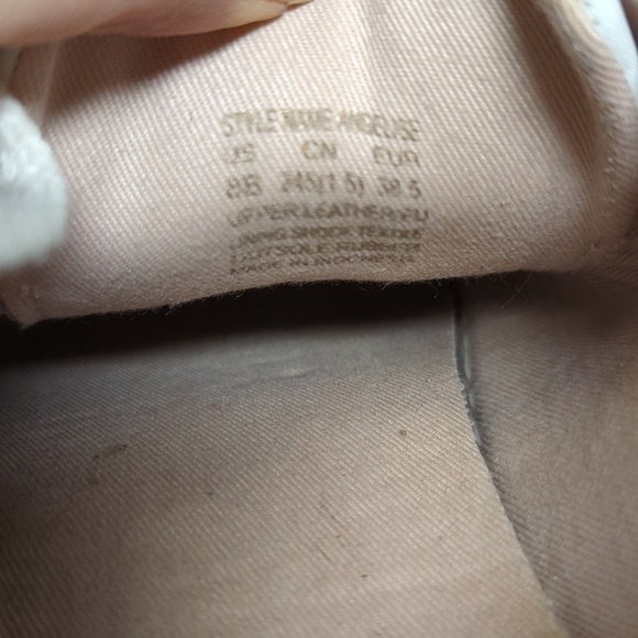 Kate Spade New York Angelise white leather sneakers womans size 8 EU 38.5 - Picture 16 of 16